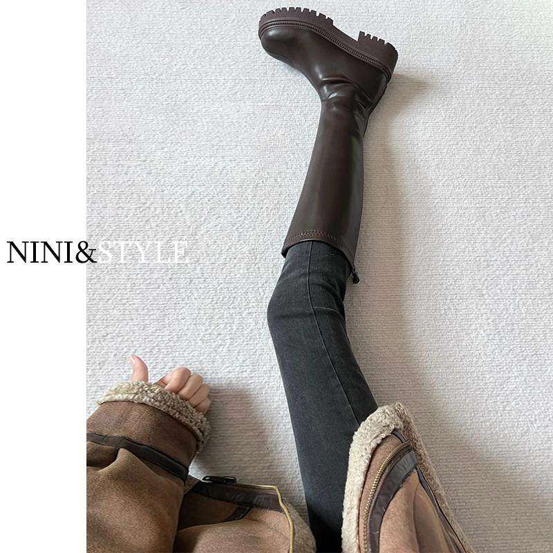 烟灰色加绒牛仔裤女2025年秋冬新款高腰显瘦修身紧身小脚铅笔裤子,个性定制/设计服务/DIY,棉服工装,淘宝优惠券,粉丝福利购,淘宝优惠卷