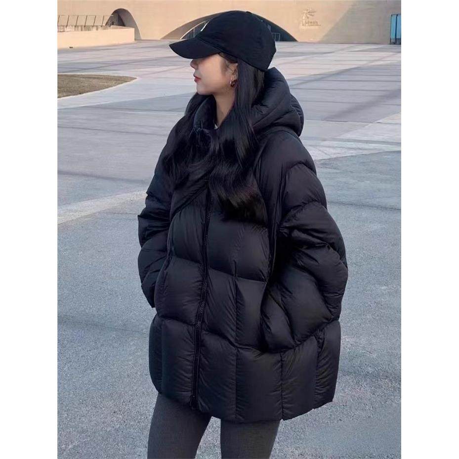 连帽泡芙棉服女小个子2025新款洋气时尚宽松加厚保暖棉衣夹棉外套,个性定制/设计服务/DIY,棉服工装,淘宝优惠券,粉丝福利购,淘宝优惠卷