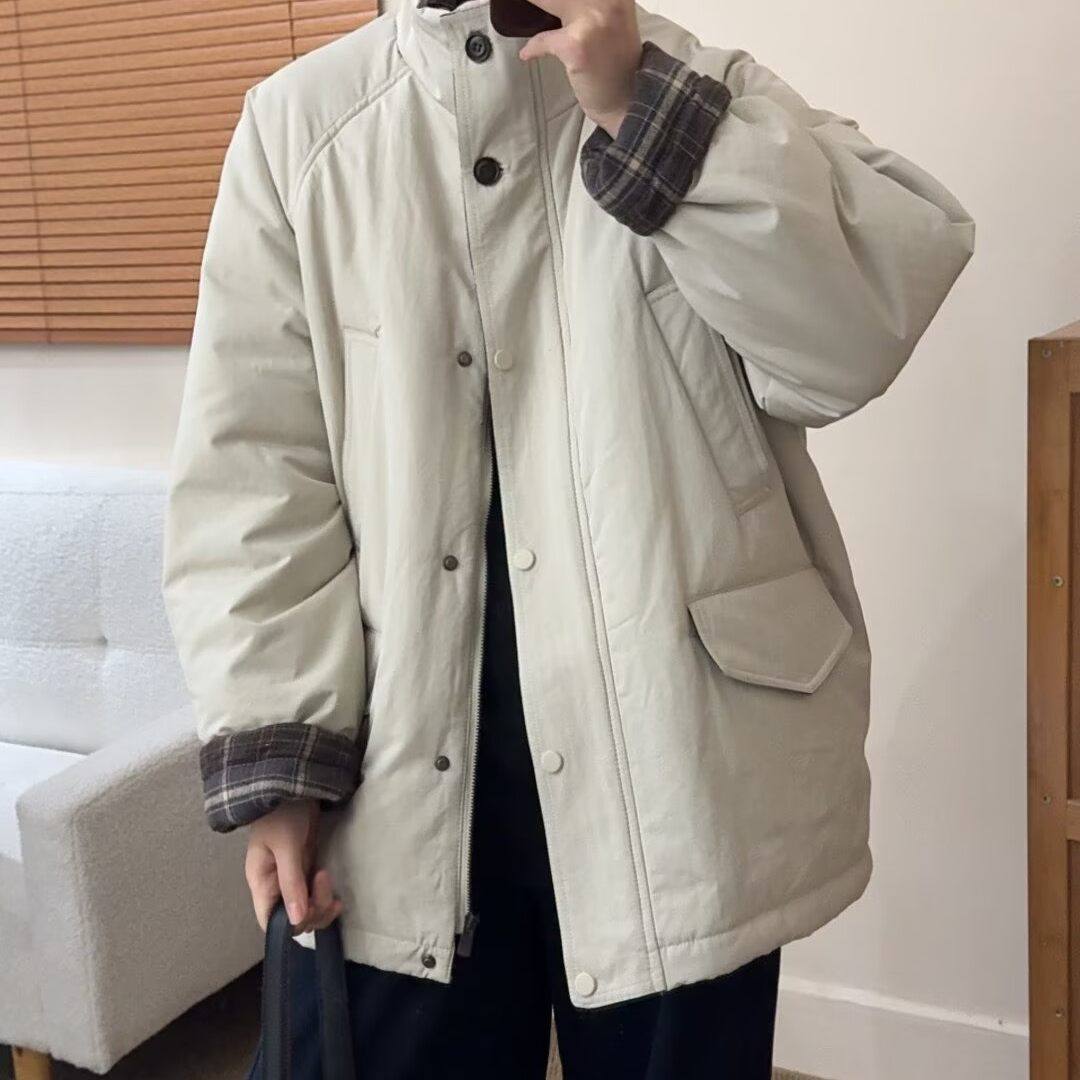 独特超好看立领棉服外套女2025新款冬季小个子韩系设计感百搭棉衣,个性定制/设计服务/DIY,棉服工装,淘宝优惠券,粉丝福利购,淘宝优惠卷