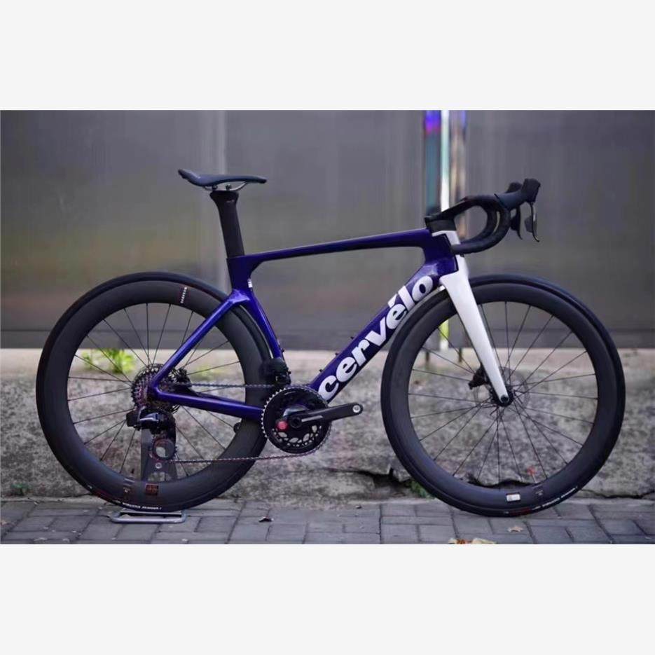 加拿大Cervelo S5 碟刹碳纤维内走线竞技气动破风公路车车架组