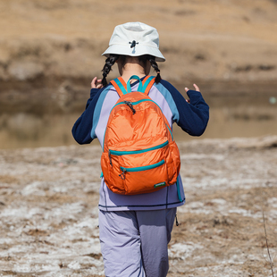 儿童户外双肩包小学生超轻可折叠露营夏令营登山旅行研学小背包