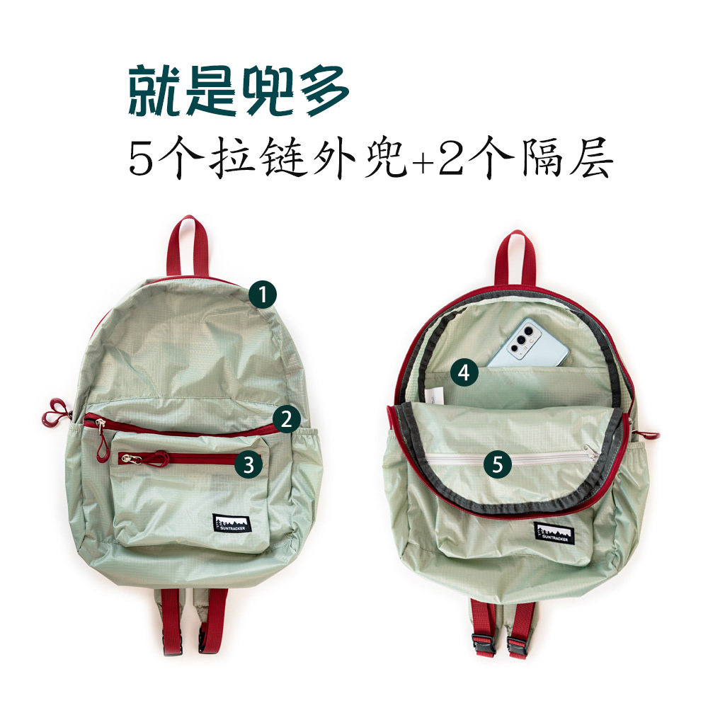 Outdoor Lightweight Portable Foldable Backpack For Hiking, Trekking, And Casual Daily Use - New Arrival - Thumbnail 4