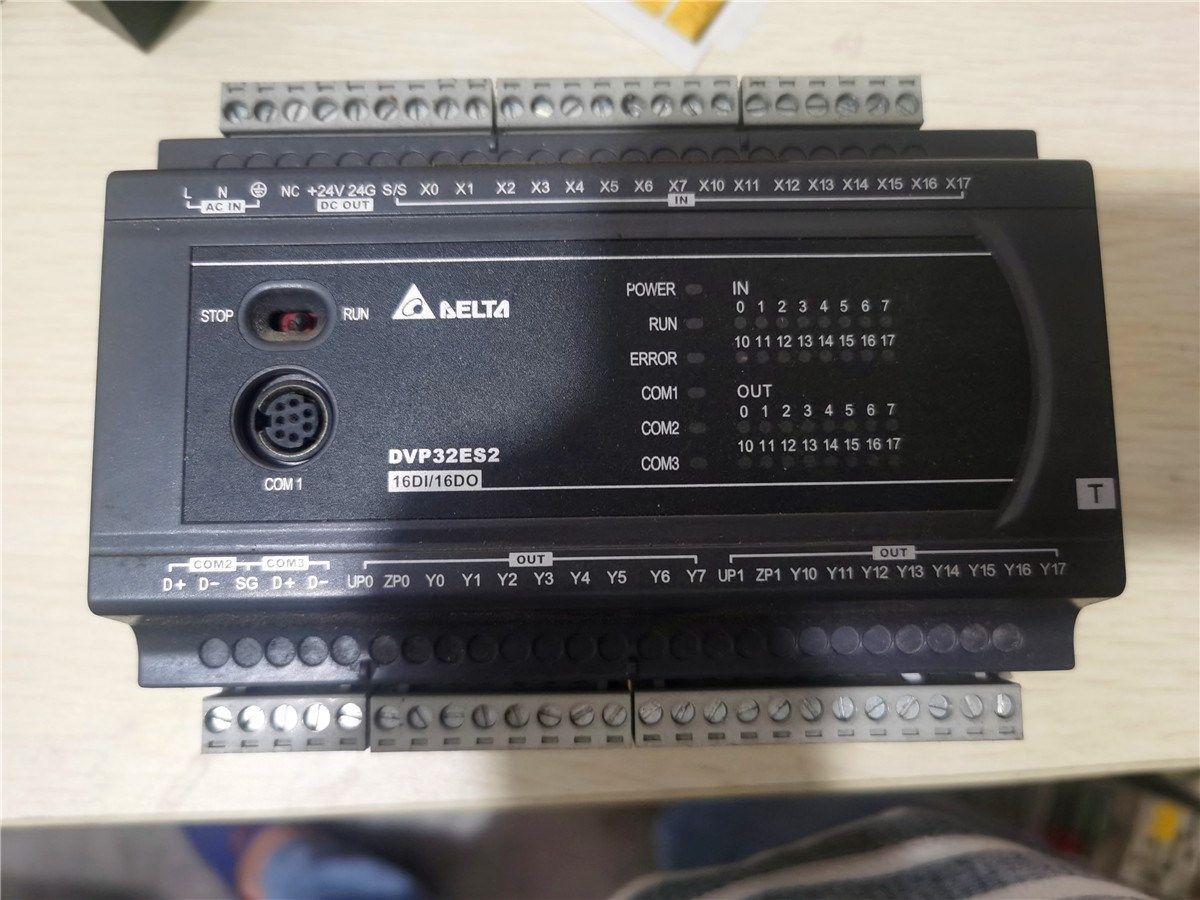 台达plc可编程控制器 dvp32es200t 现货 实拍 成色好