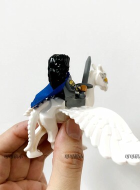 将牌复仇者联盟4雷神3动物座骑1295飞马女武神积木人仔GD213玩具