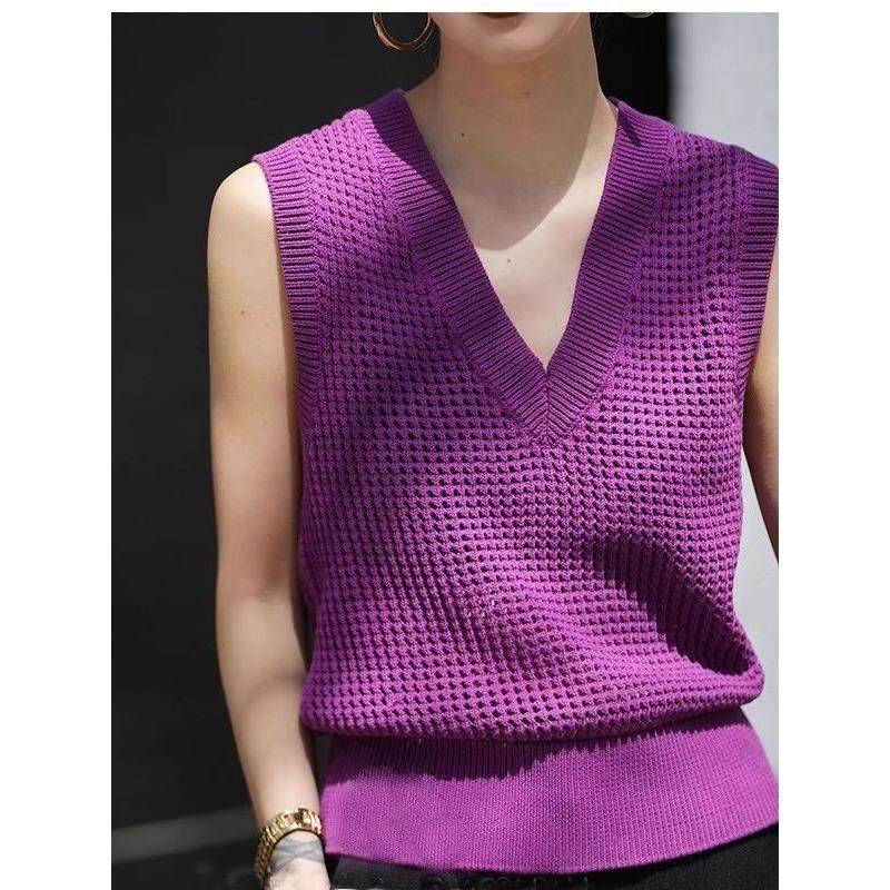 文如泉涌—鲁迅毛衣毛背心同款衣服紫色毛衣男女同款马甲针织衫秋