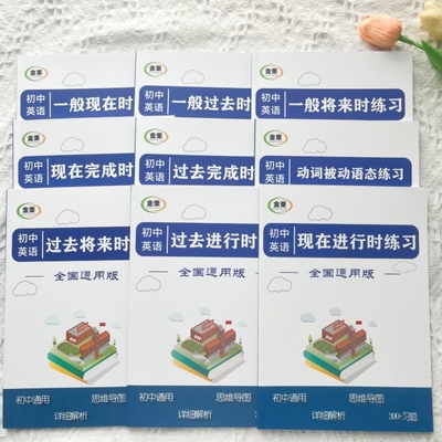 初中英语八大时态和被动语态习题