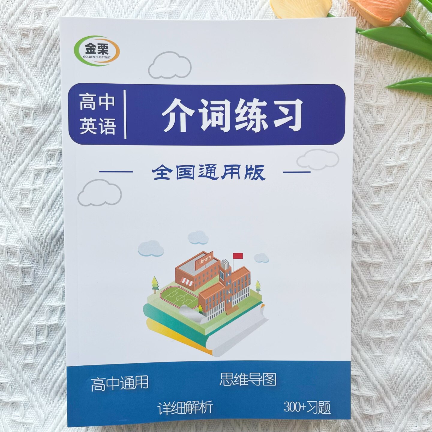 高中英语介词专项练习册含思维导图解析300题高中高考通用