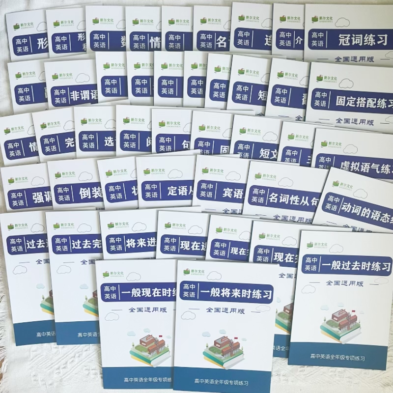 高中英语从句句法词法时态练习题