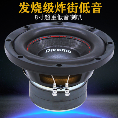 8寸超重无源家用汽车音响改装