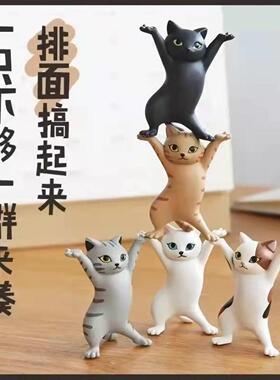 妖娆猫造型万物皆可举小猫笔架小