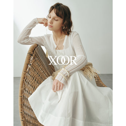 XOOR八片式花瓣伞裙收腰不皱2026