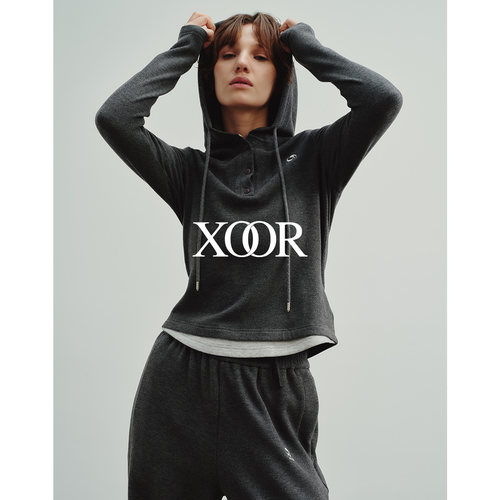 XOOR德绒休闲套装2025冬女两件套