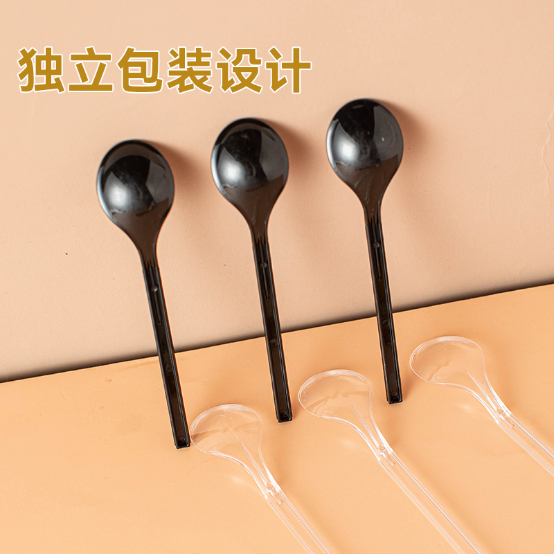 一次性勺子单独包装塑料图片