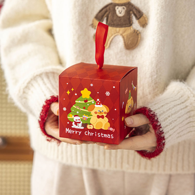 圣诞节儿童小礼物手提平安夜苹果