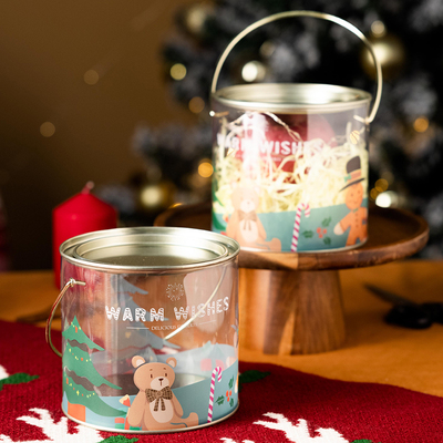 圣诞节礼物罐饼干零食