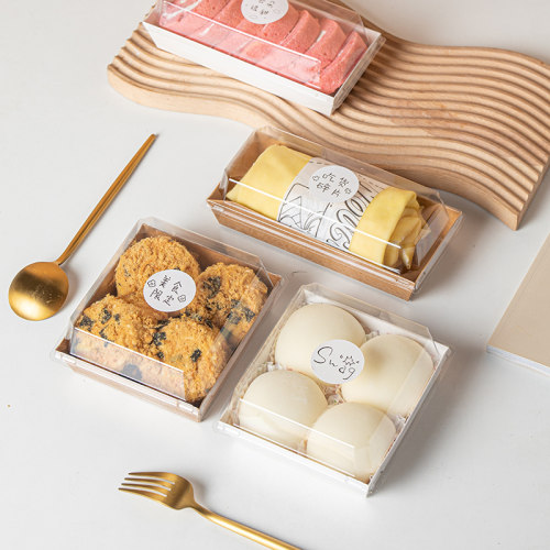 三明治包装盒肉松小贝雪媚娘