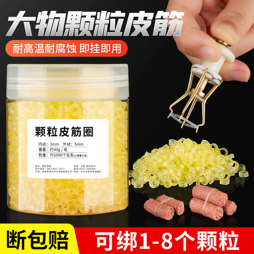 巨物颗粒皮筋夹挂手绑大物皮筋圈