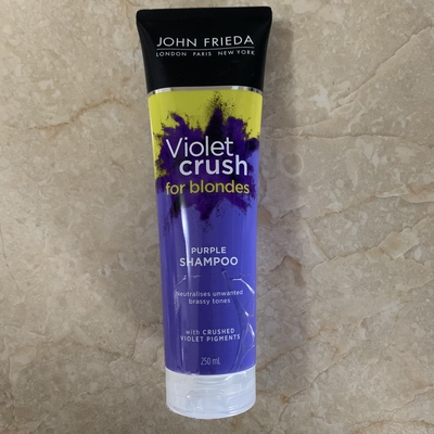 现货澳洲John Frieda Sheer Blonde Violet紫色洗发水250ml