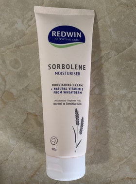 现货澳洲Redwin Sorbolene Moisturiser with VitaminE保湿霜100g