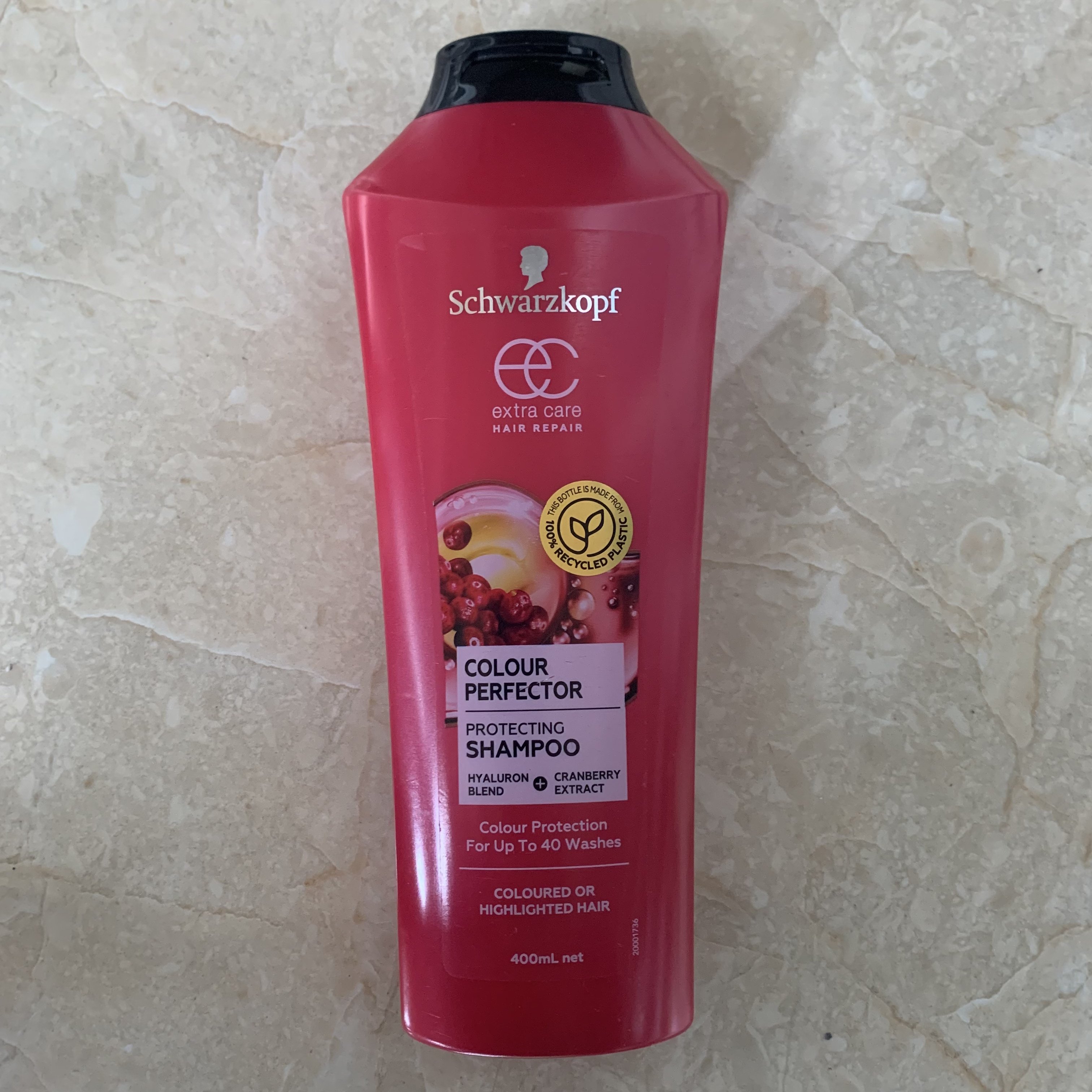 现货澳洲Schwarzkopf Extra Care Colour洗发水400ml