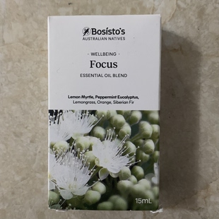 Oil精油15ml Focus 现货澳洲Bosistos Native