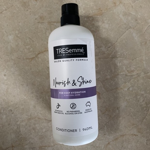现货澳洲Tresemme Nourish Shine 护发素940ml Conditioner