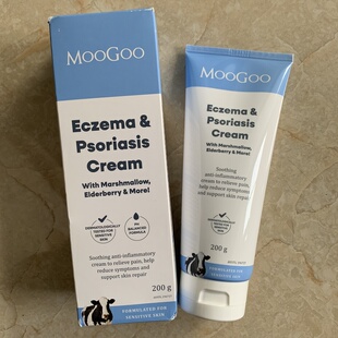 现货澳洲MooGoo Eczema舒缓镇定修复霜湿zhen膏200g