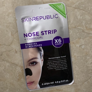 现货澳洲Skin Charcoal Nose Strips鼻贴 Republic