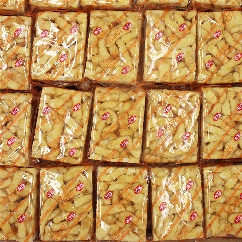 新日期双荣鸡蛋原味沙琪玛经典散装萨其马500g休闲零食糕点网红零