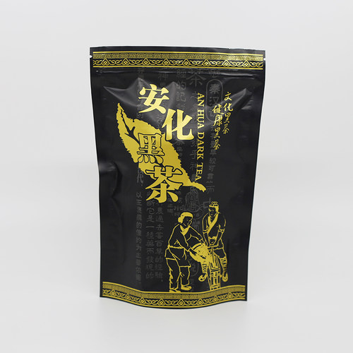 黑茶湖南安化黑茶正宗金花茯砖茶手筑天尖茯砖散装安华茶叶100g