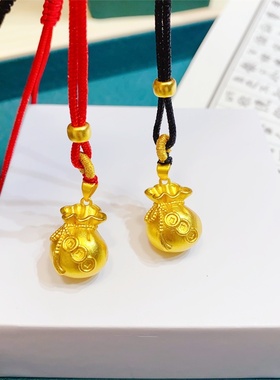 越南沙金男女福袋钱袋项链