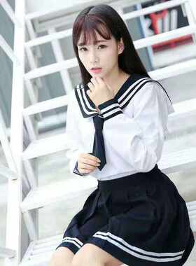 【出租】学生毕业拍照 水手服套装小时代学士服