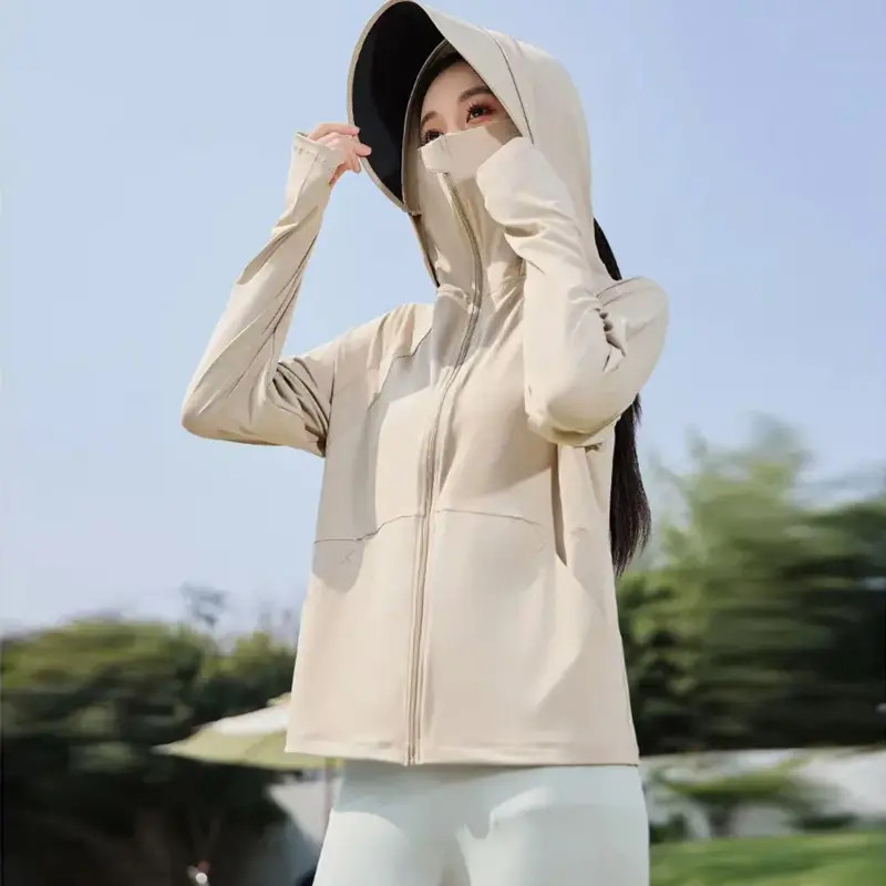 2026防晒衣女款新款夏季透气户外防晒服轻薄骑行外套紫外线轻薄外
