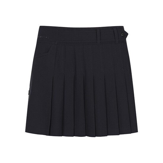 韩国高尔夫短裙 女士春夏复古甜美百搭女款百褶裙运动防走光裤裙