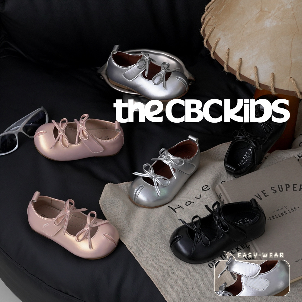 XUIU『缪系芭蕾』女童绸光晚会小皮鞋春秋小瓢鞋中古