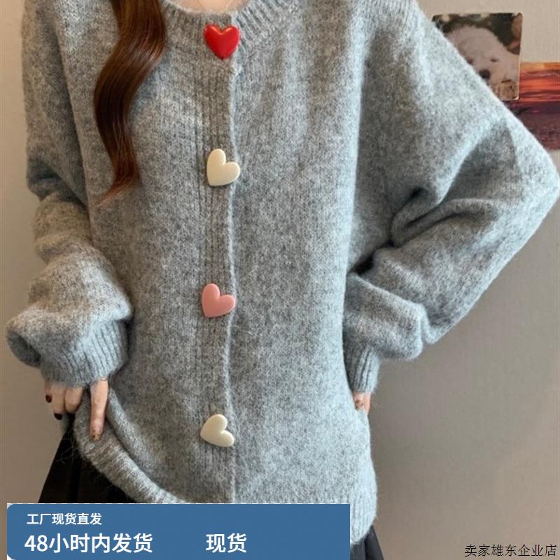 今年流行的爆款女装极简高级感穿搭2025秋冬大码胖mm新款圆领毛衣