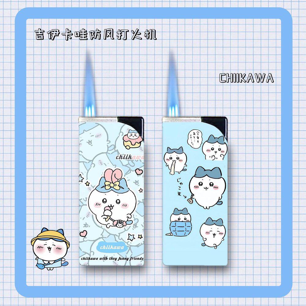 吉伊卡哇网红打火机蓝火直冲创意个性ins高颜值生日送男友女生潮