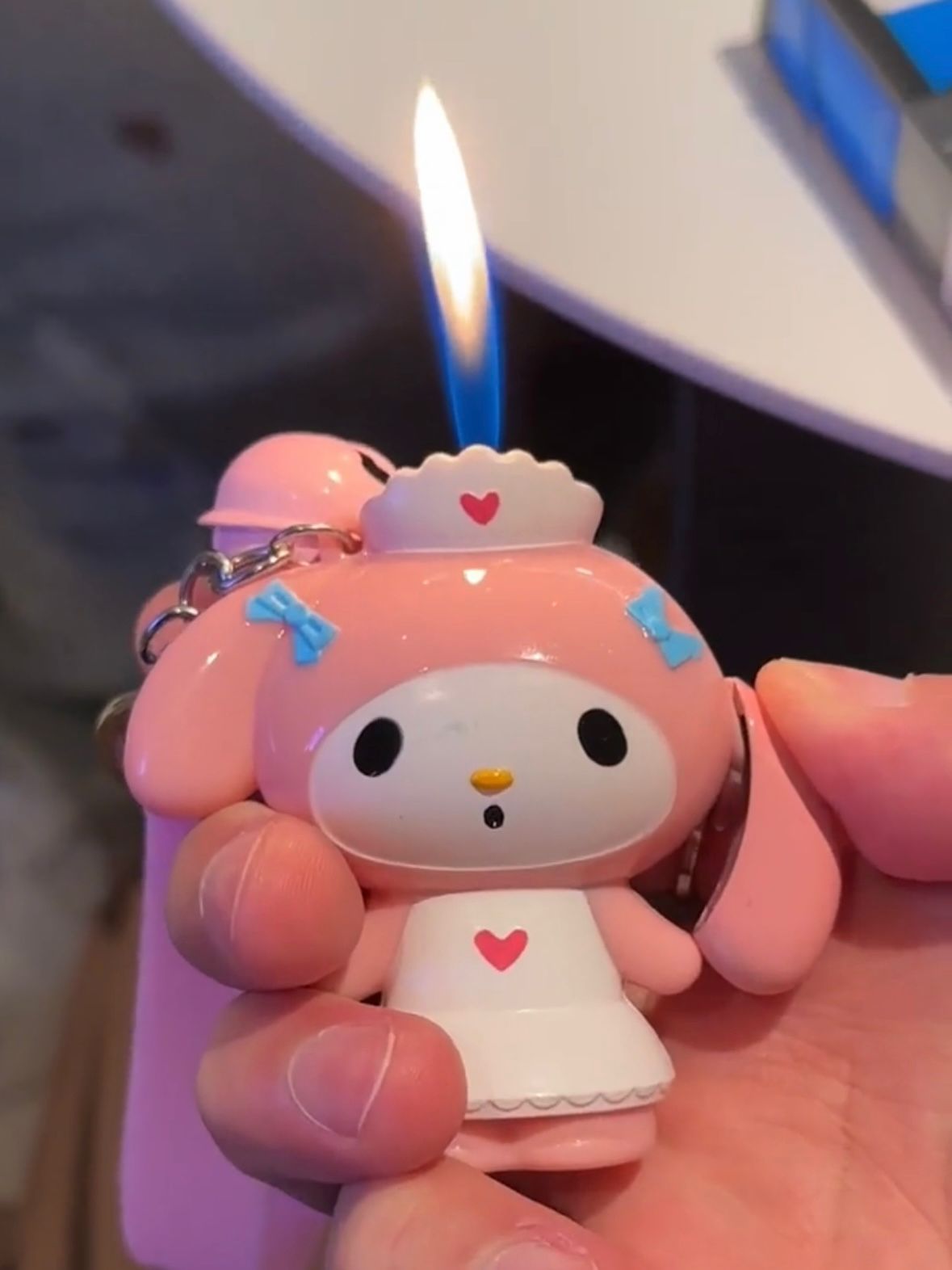 可爱铃铛美乐蒂打火机软萌