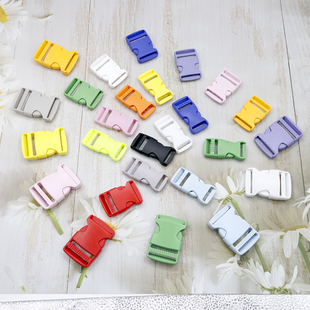 彩色插扣箱包带扣皮带扣卡子扣头3.2cm3.8内径2.5cm塑料调节布带