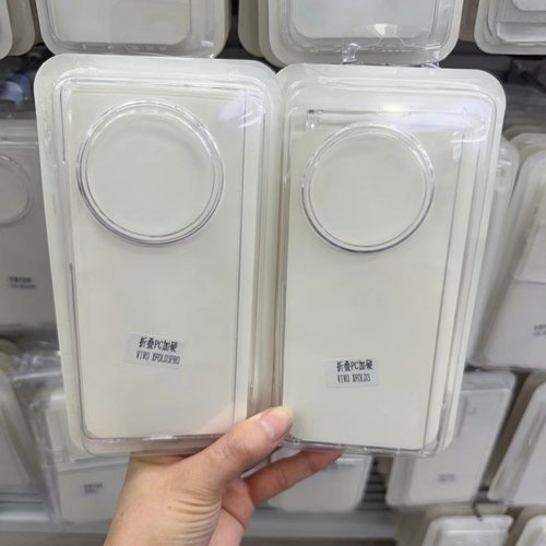 适用Vivo X Fold3Pro水晶系列X Fold5亚克力新款PC透明硬壳X Fold2高清手机壳X Fold不变黄保护套X Flip