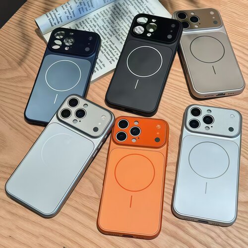 适用苹果17ProMax秒变17康宁磨砂壳16Pro玻璃镜头膜15磁吸iPhone14手机壳13Pro 11防摔Air全包小米17ProMax