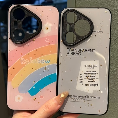 适用OPPO A6Pro FindX8s+ FindX8Ultra精孔Reno14滴胶彩绘壳A5Pro卡通A3X二合一手机壳防滑边A55保护套A58