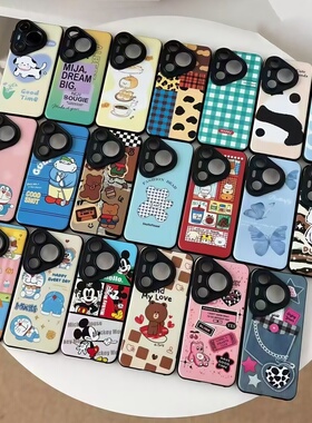 适用畅玩70Plus 麦芒40 hi畅享80Pro 荣耀400 X70i磨砂imd彩绘Nova14 Magic7潮牌Mate70手机壳卡通Pura80 X60