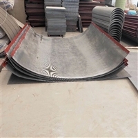 厂家直销选煤厂筛分专用弧形筛板筛篮刮刀 钟形罩 圆孔聚氨脂筛板