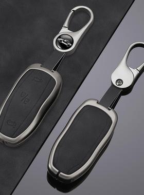 适用于特斯拉新款Model-3钥匙套Model-Y/ModelS壳ModelX车包扣女
