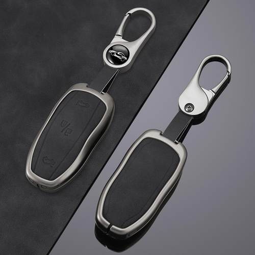 适用于特斯拉新款Model-3钥匙套Model-Y/ModelS壳ModelX车包扣女