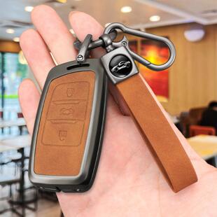 长安CS35plus钥匙套新CS95汽车适用CS85 coupe改装遥控包扣2021款
