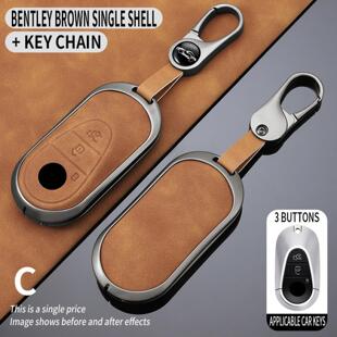 适用奔驰c260l钥匙套23款 新c级eqe汽车glc300l壳c200包s400高级扣