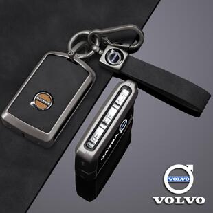 沃尔沃钥匙套xc60汽车用品s90大全s60改装xc90适用xc40壳s60l扣包