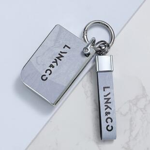 适用领克03TPU全包钥匙套大理石纹06/05/02Hatchback保护壳包扣